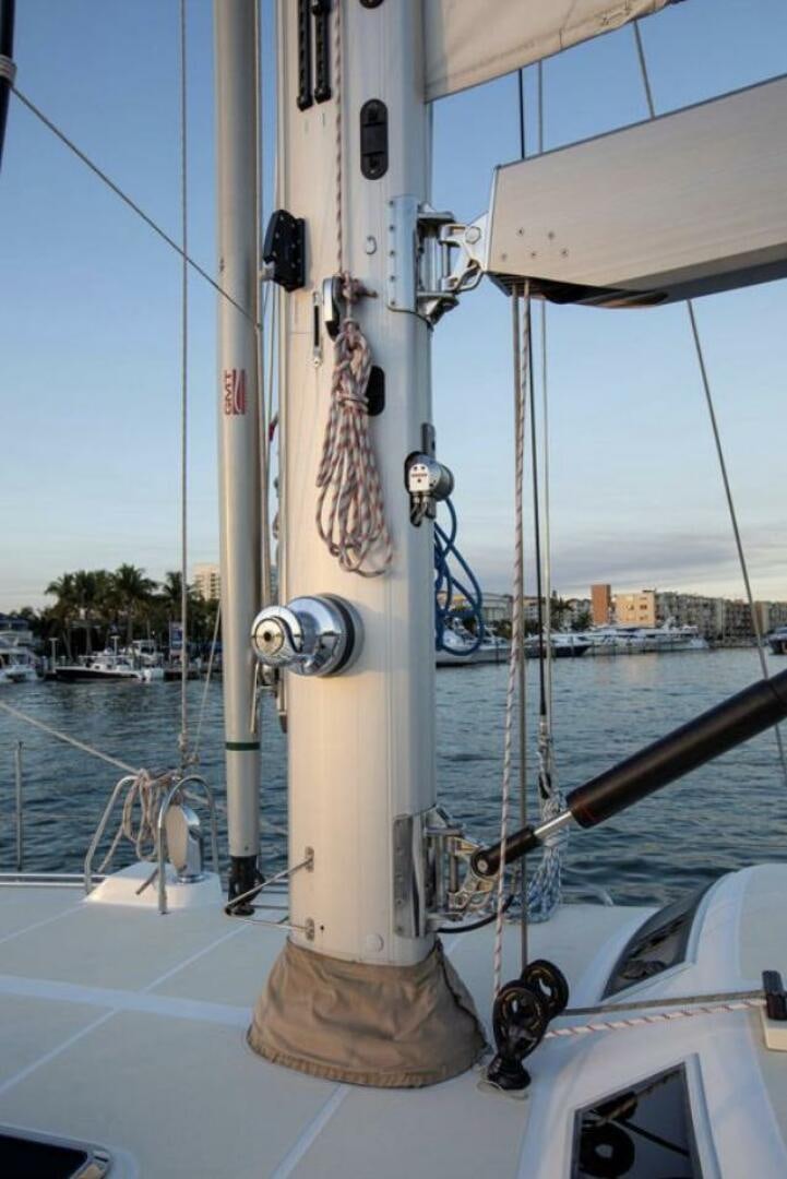 a sailboat on the water aboard RAGNAR Yacht for Sale