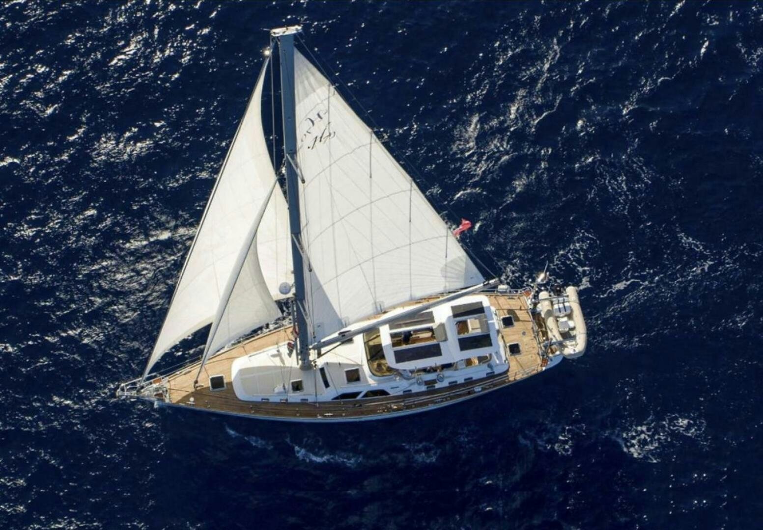 a boat in the water aboard RAGNAR Yacht for Sale