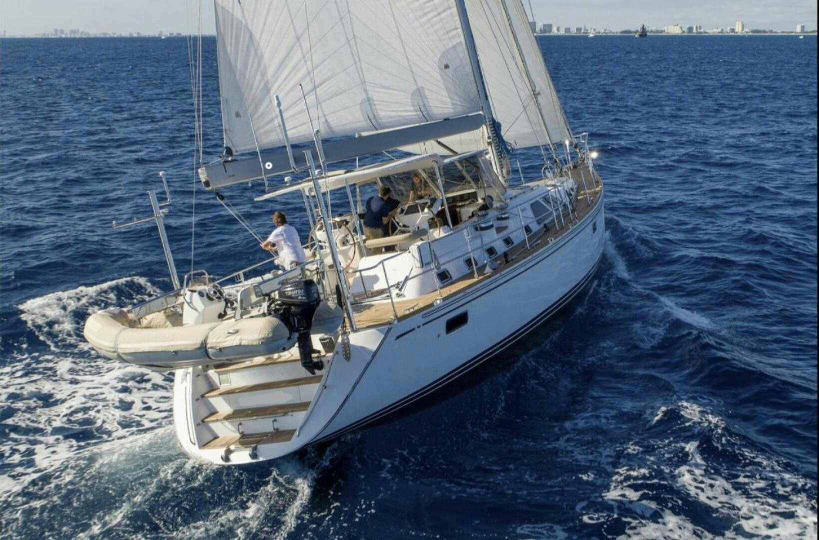 a boat on the water aboard RAGNAR Yacht for Sale