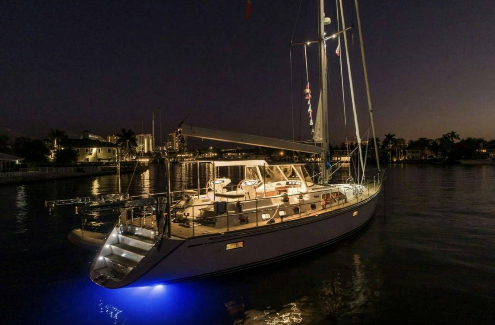 a boat on the water aboard RAGNAR Yacht for Sale