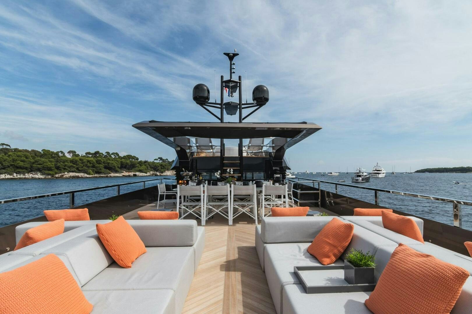 a boat on a body of water aboard BEACH CLUB Yacht for Sale