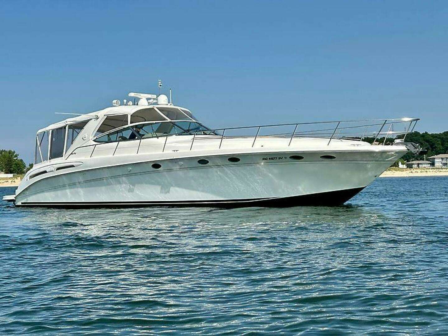 a boat on the water aboard WELL SEA Yacht for Sale