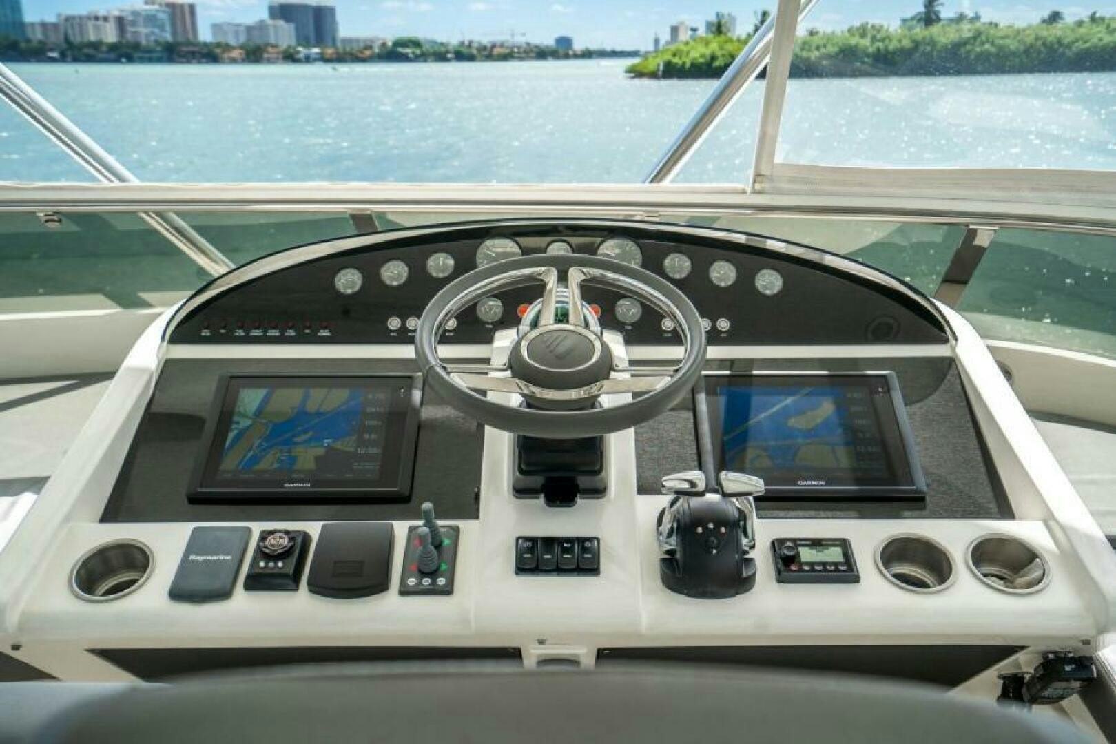 the inside of a boat aboard AQUABELLA Yacht for Sale