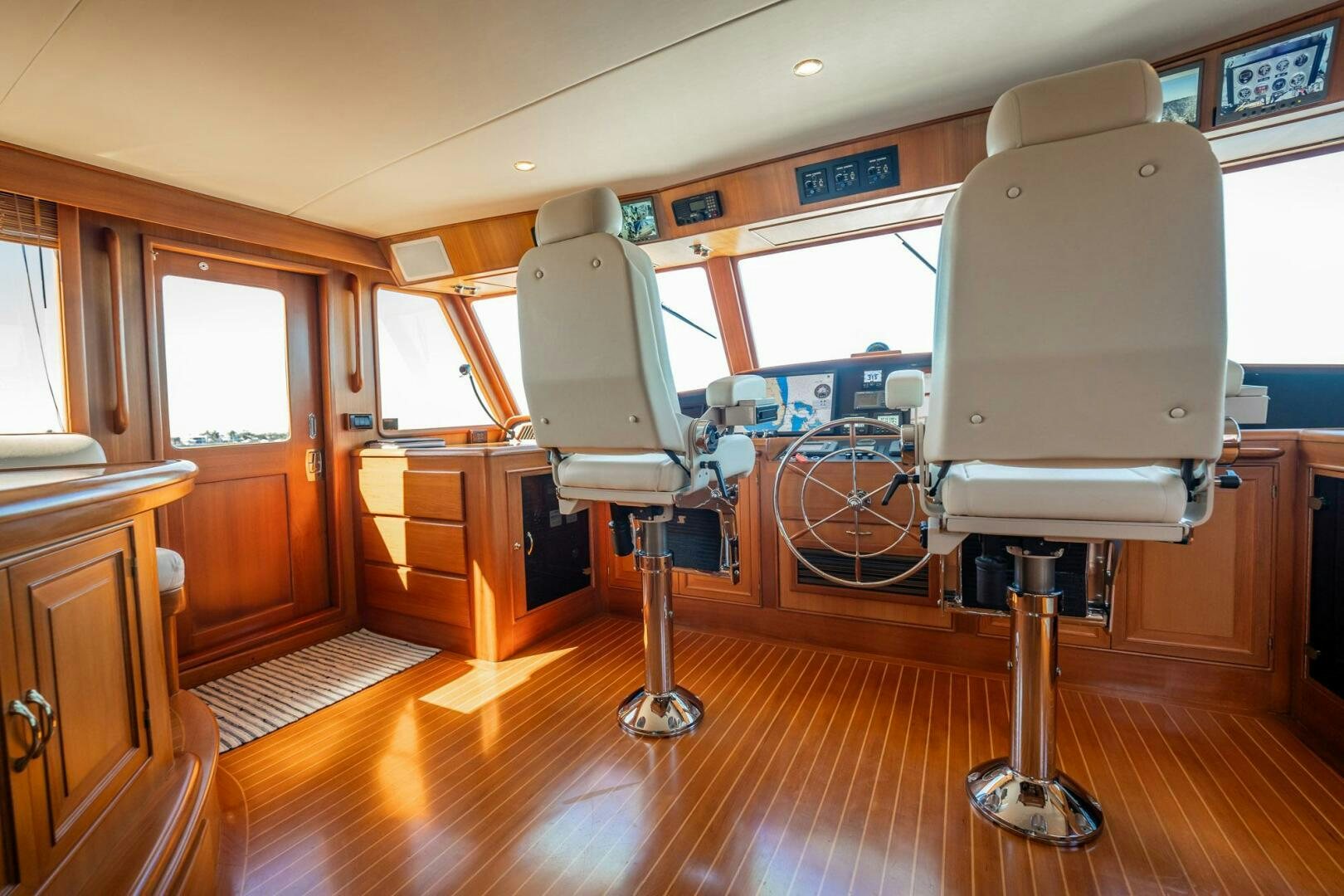 a room with a large machine aboard BEBA Yacht for Sale