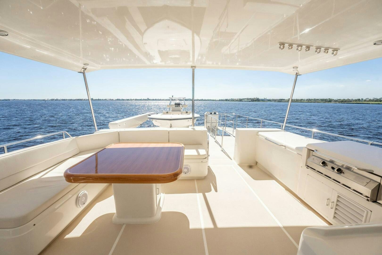 a boat on a boat aboard BEBA Yacht for Sale