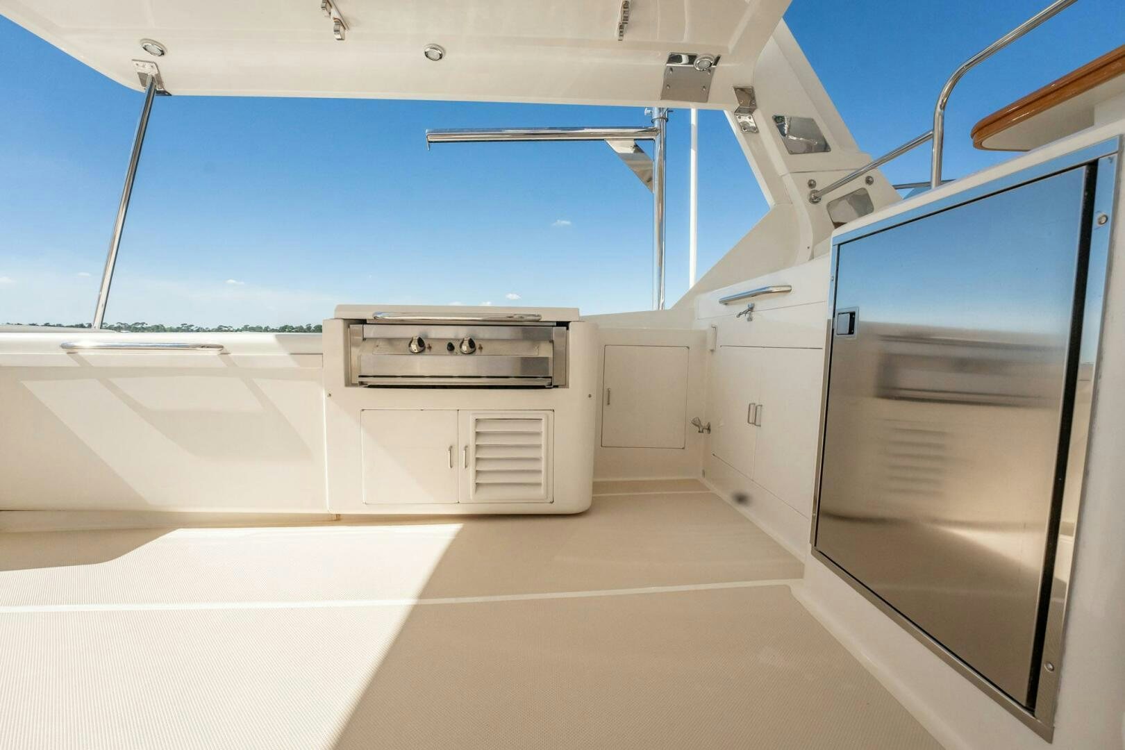 a room with a few machines aboard BEBA Yacht for Sale