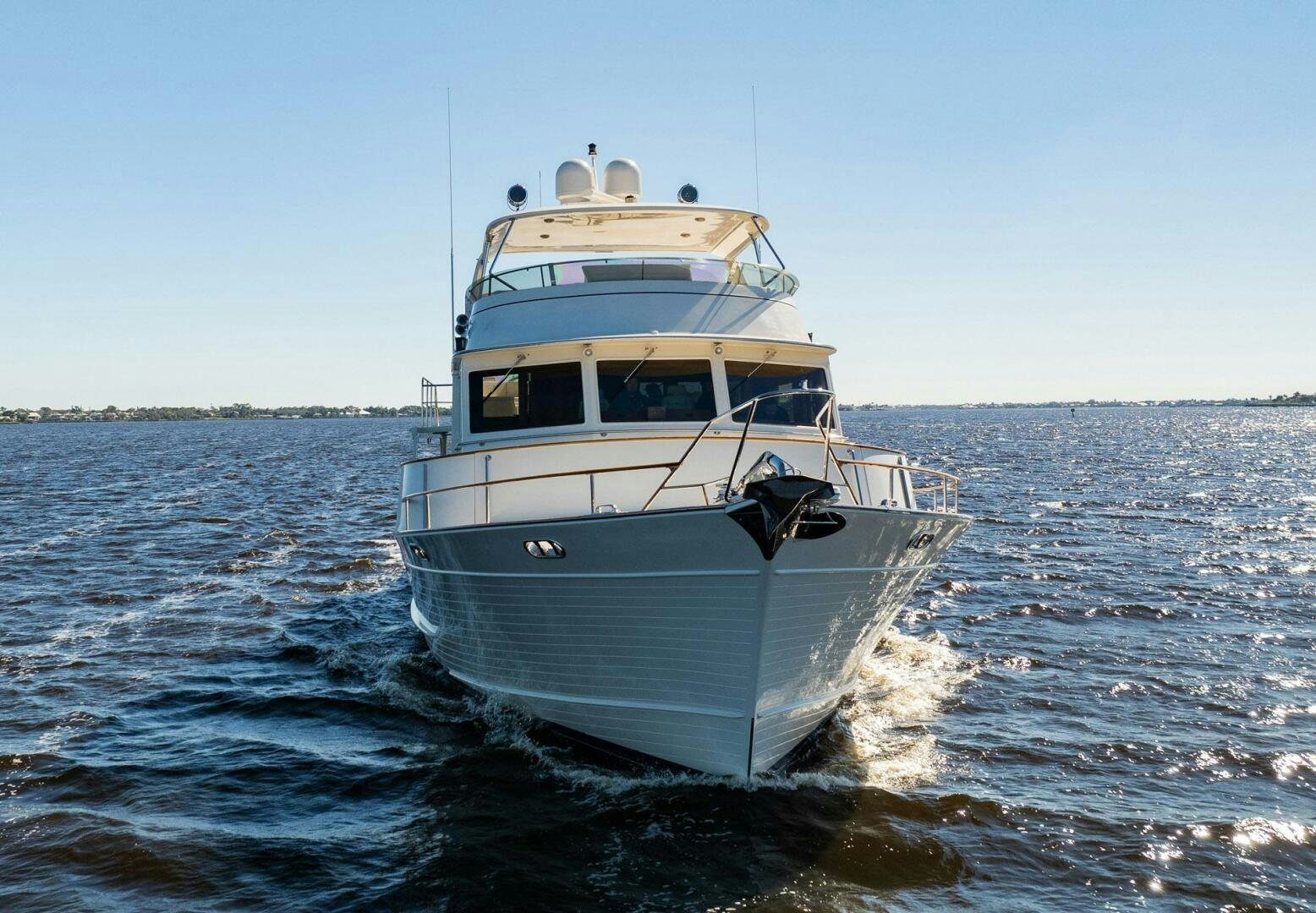 a boat in the water aboard BEBA Yacht for Sale