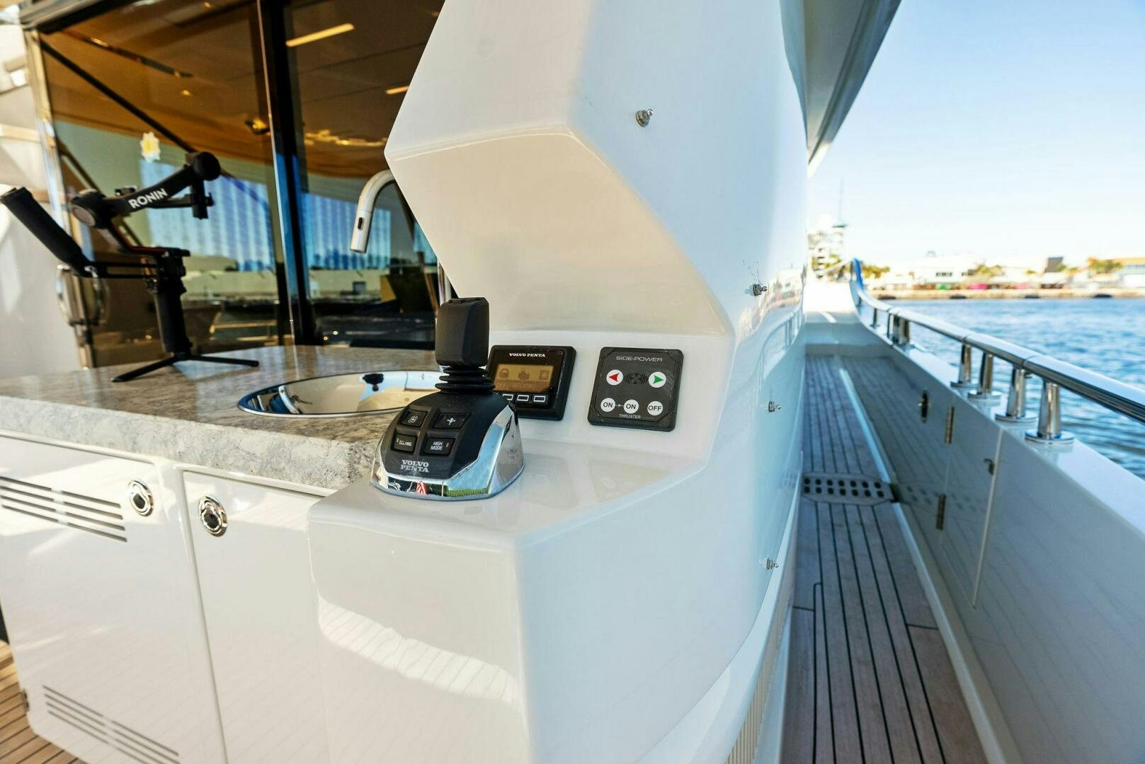 a boat on the water aboard SUNNY SEAJAY Yacht for Sale
