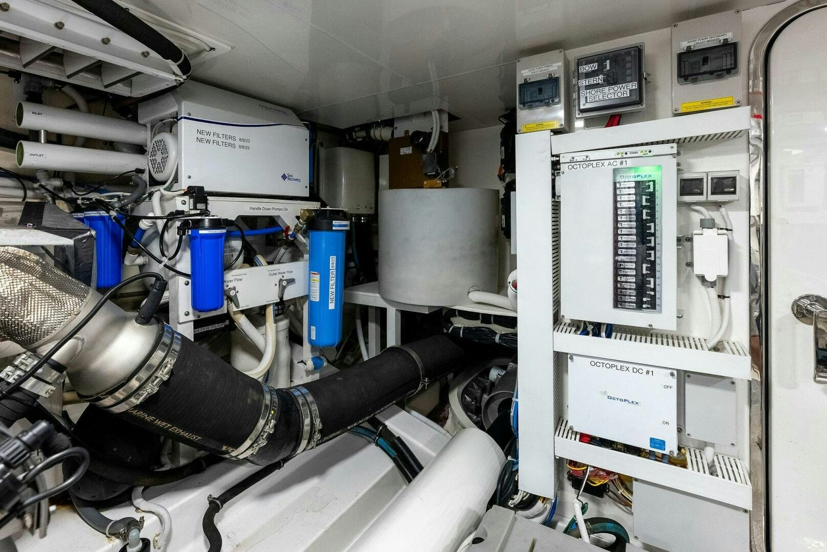 a person in a laboratory aboard SUNNY SEAJAY Yacht for Sale