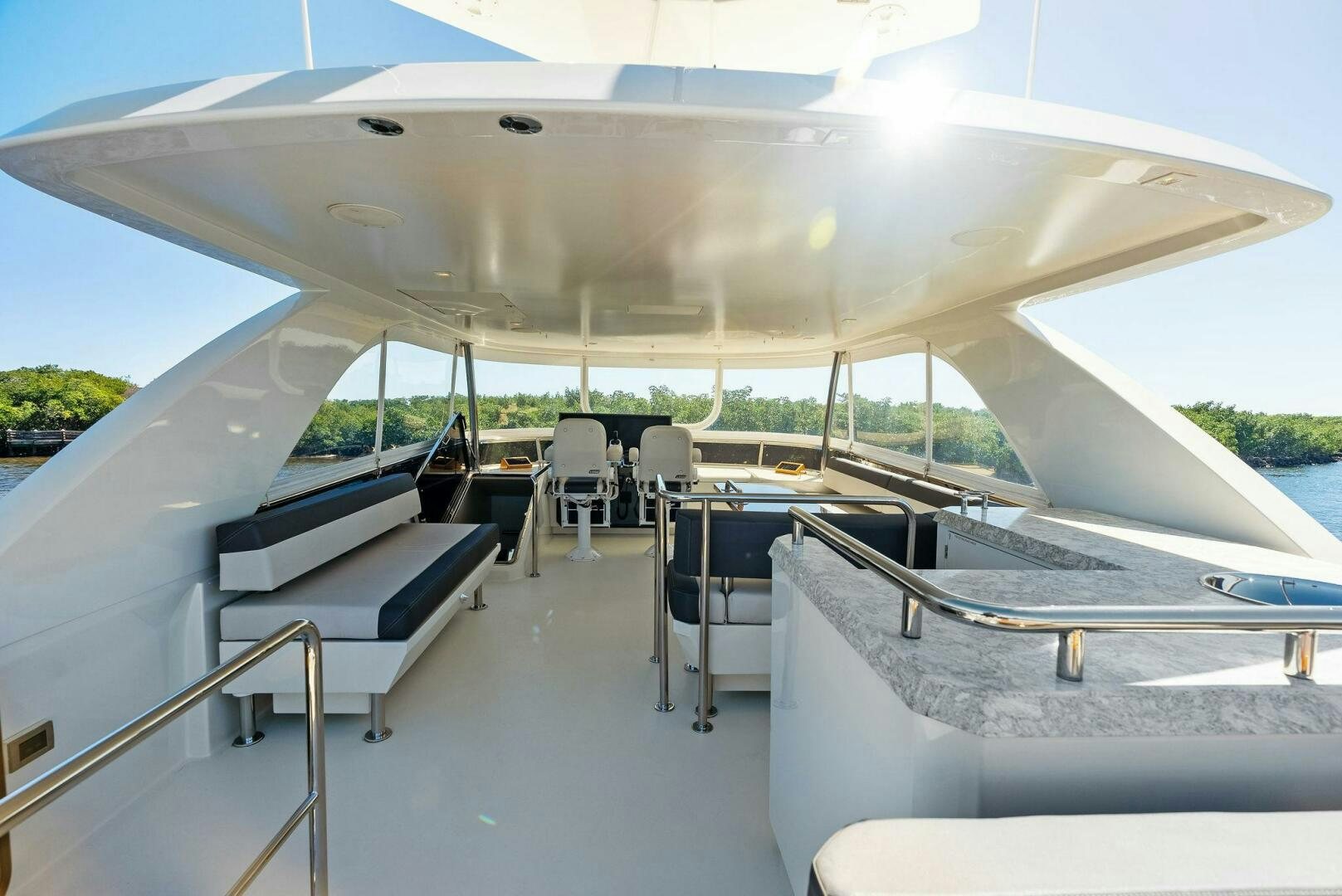inside of a plane aboard SUNNY SEAJAY Yacht for Sale