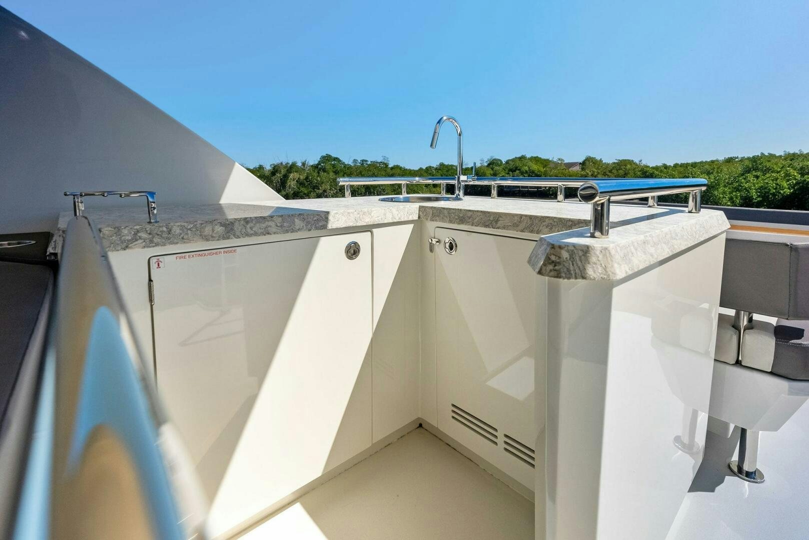 a large white boat aboard SUNNY SEAJAY Yacht for Sale