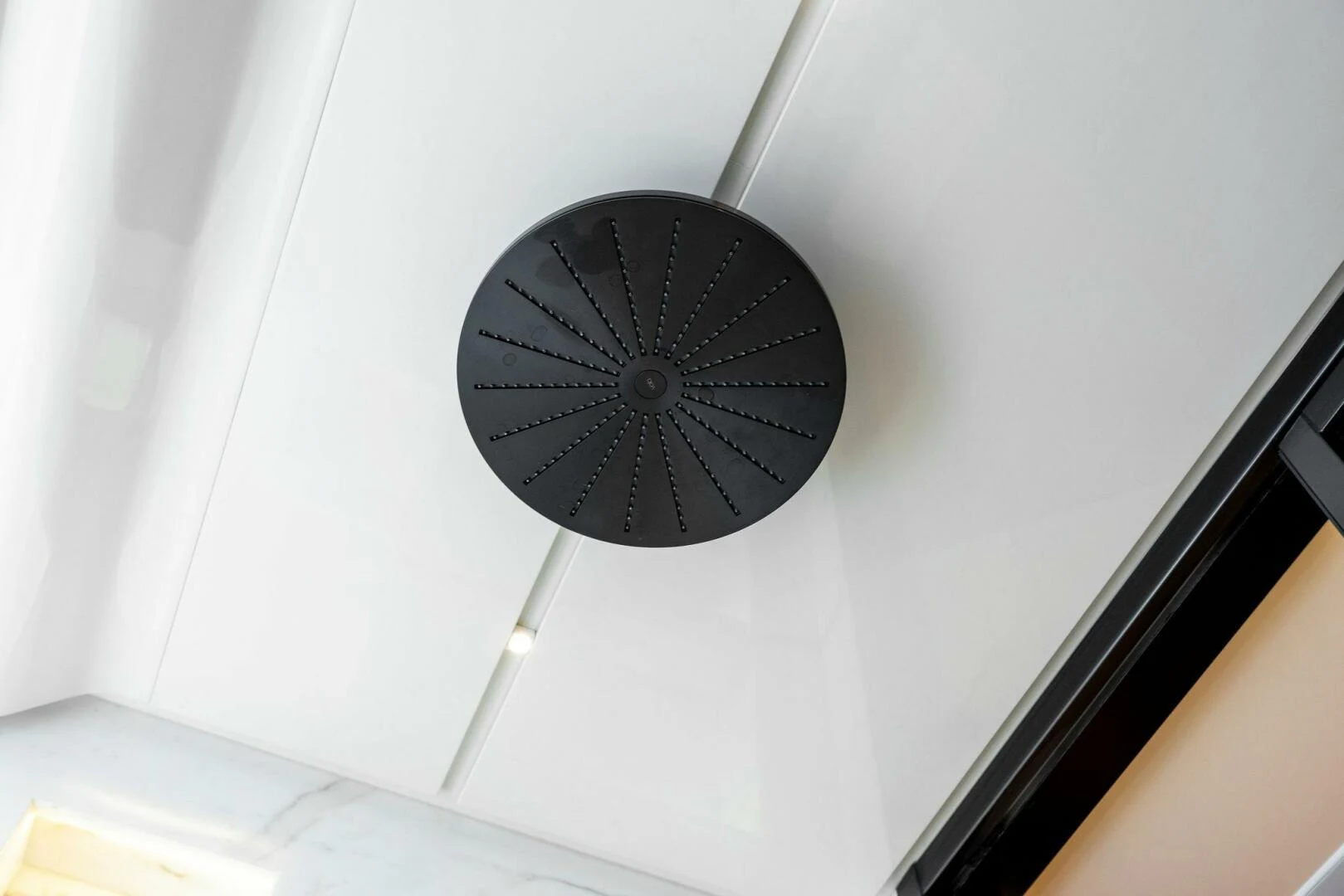 a fan on a ceiling aboard KAMAKASA Yacht for Sale
