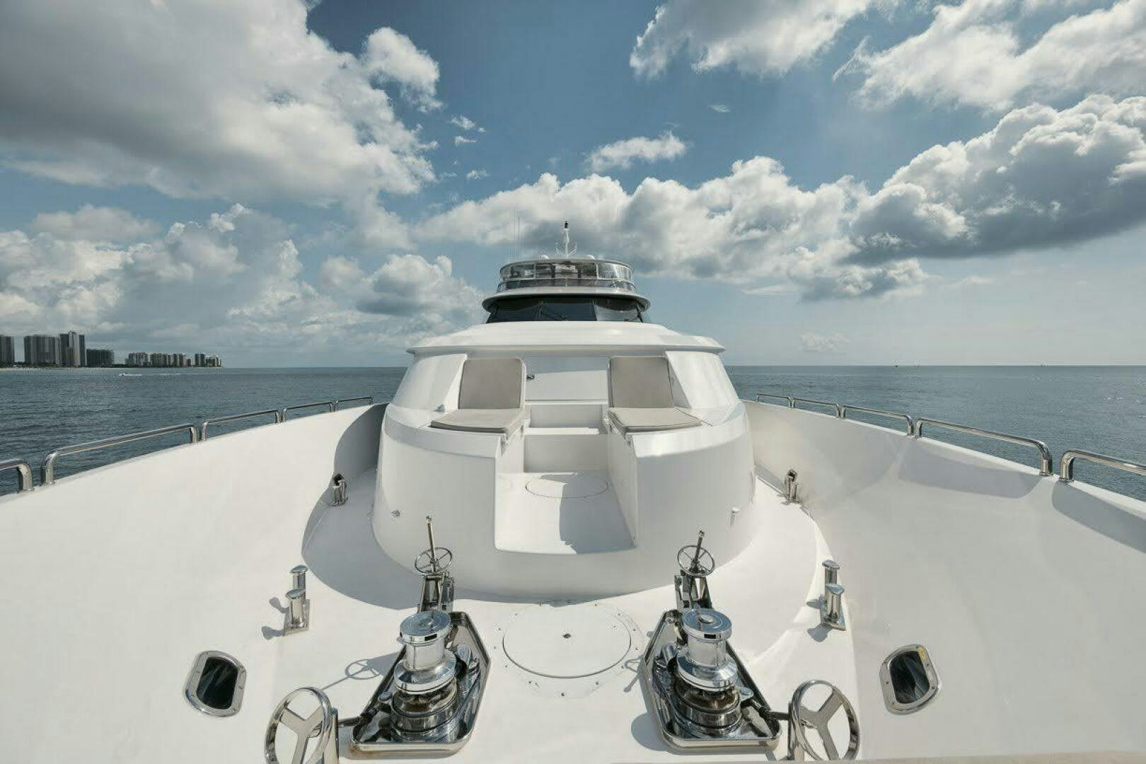 a boat on a body of water aboard SLEEPOVER Yacht for Sale
