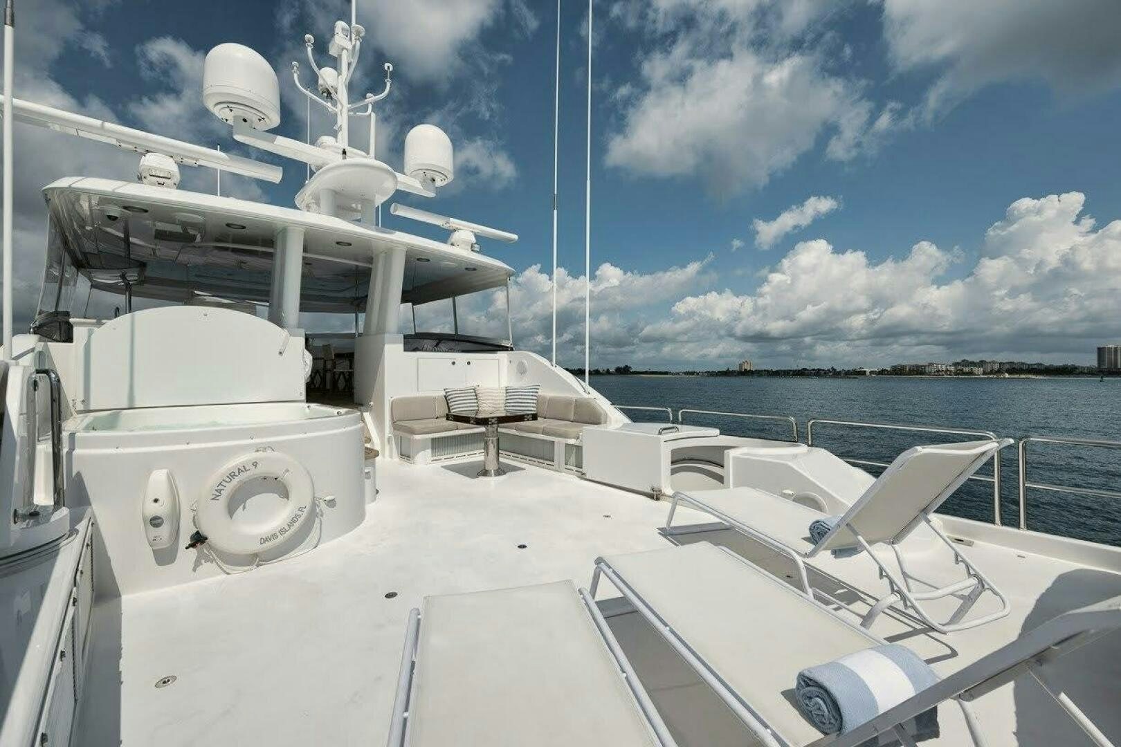 a boat on the water aboard SLEEPOVER Yacht for Sale