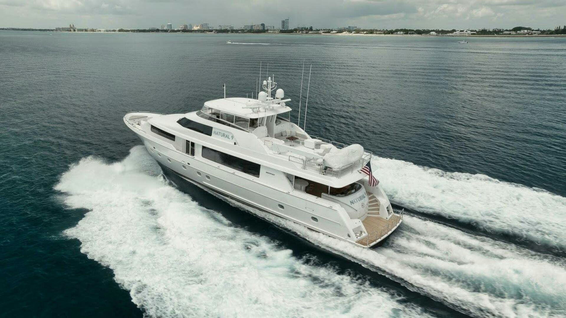 a boat on the water aboard SLEEPOVER Yacht for Sale