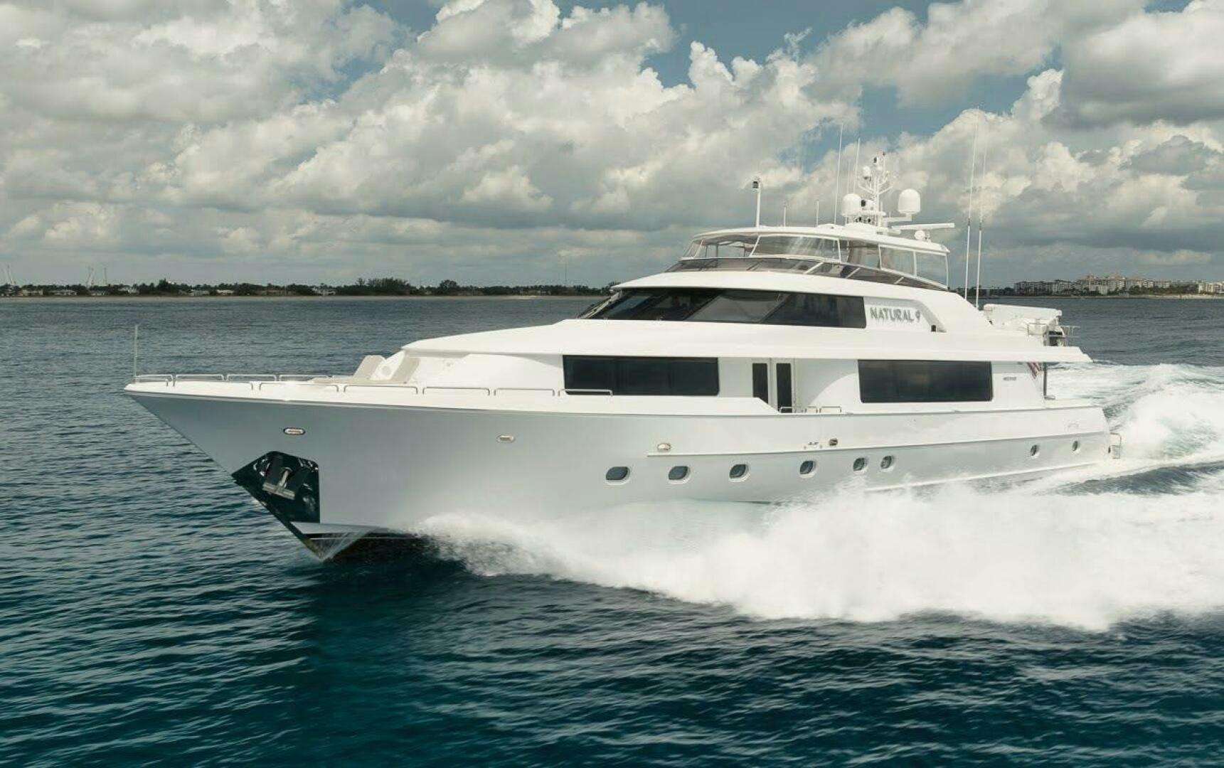 a white yacht in the water aboard SLEEPOVER Yacht for Sale