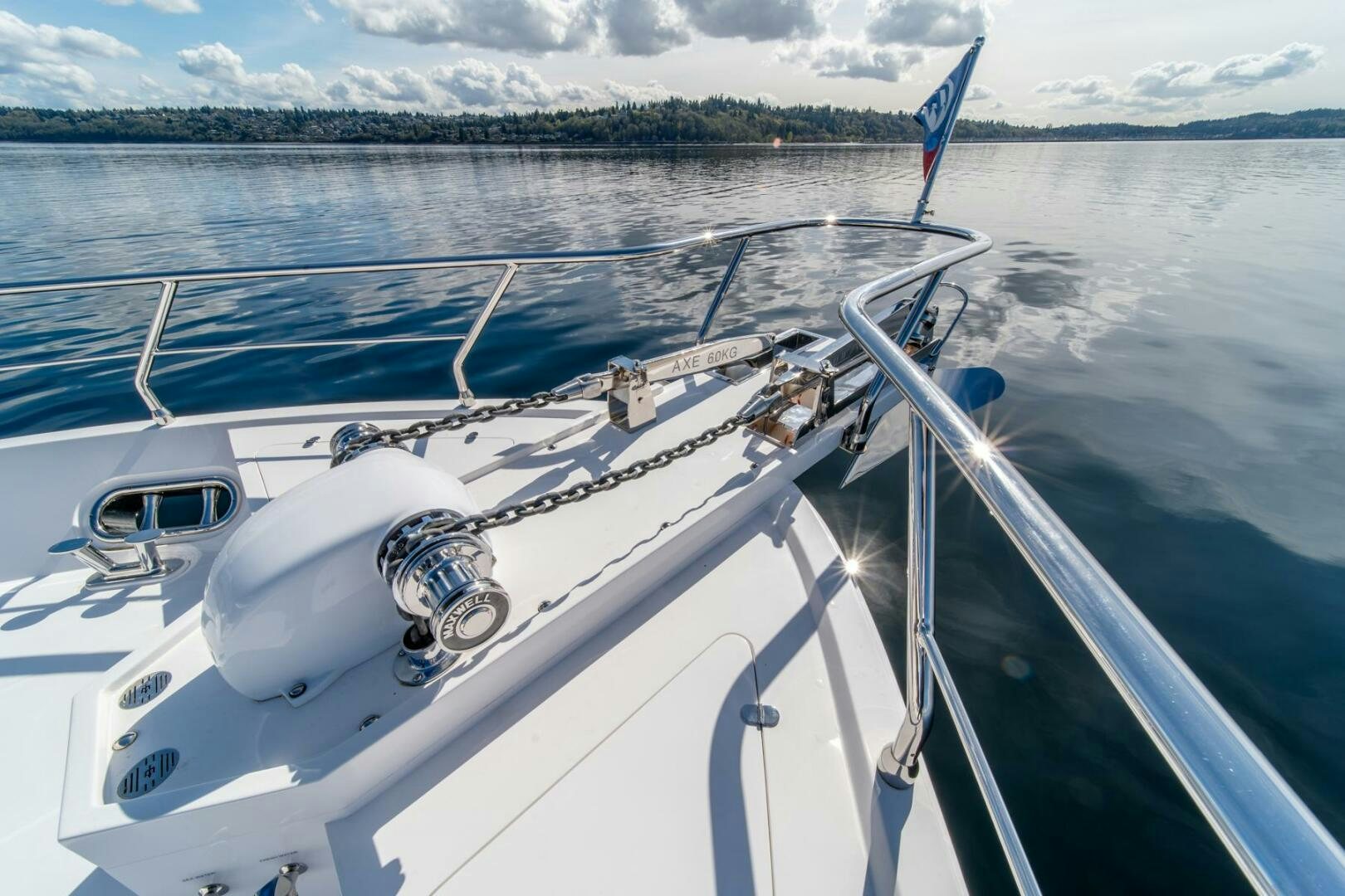 a boat on the water aboard ABRI SUR LA MER Yacht for Sale