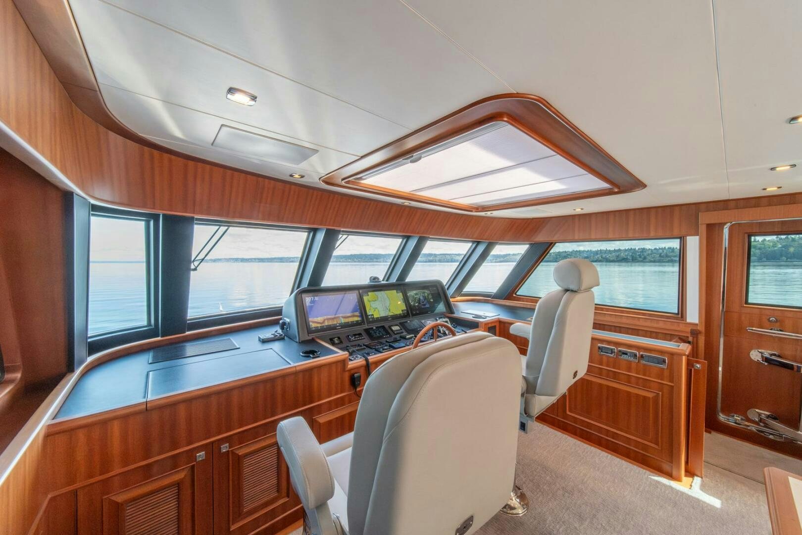 inside of a vehicle aboard ABRI SUR LA MER Yacht for Sale