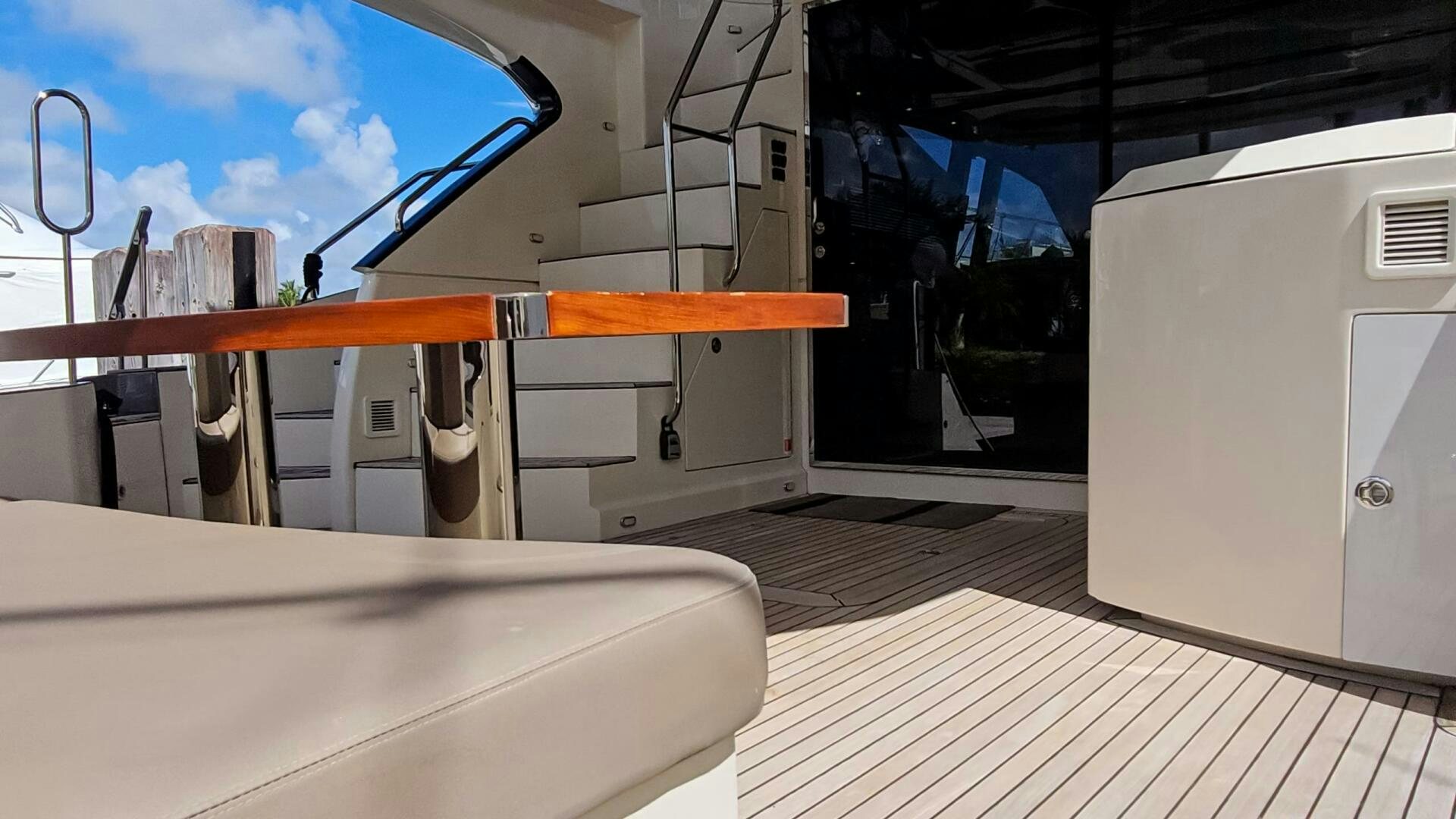 a boat on a deck aboard PARALOS Yacht for Sale