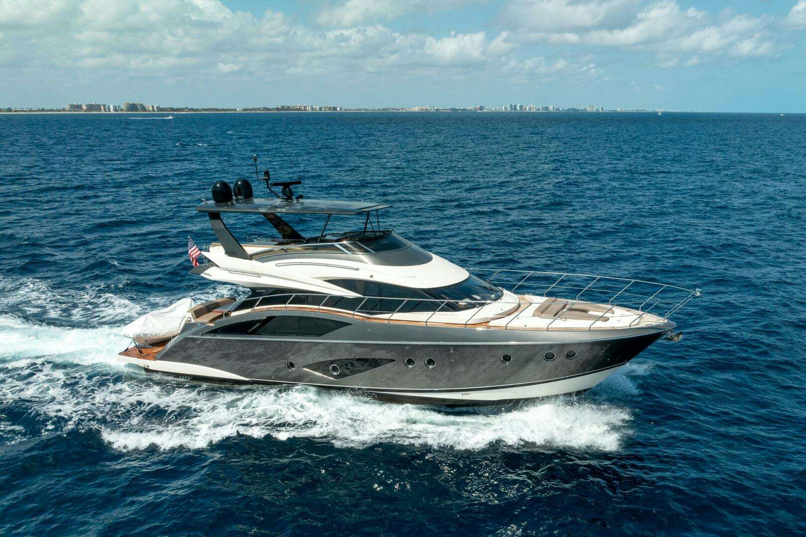 a boat on the water aboard ANDIAMO Yacht for Sale