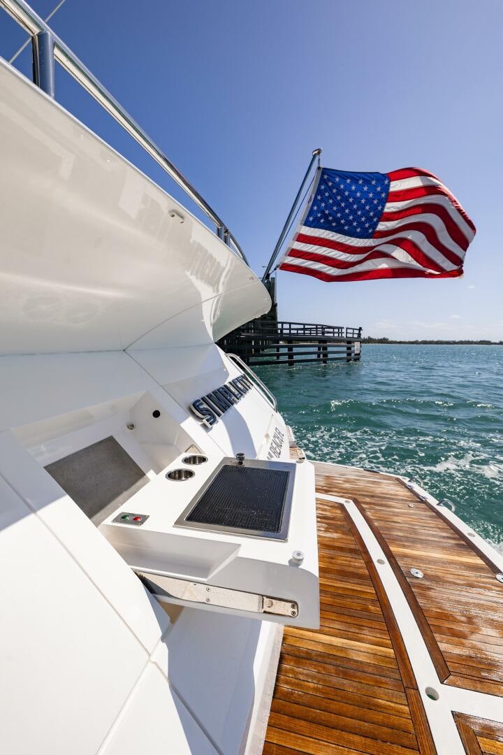 a boat on the water aboard H Yacht for Sale