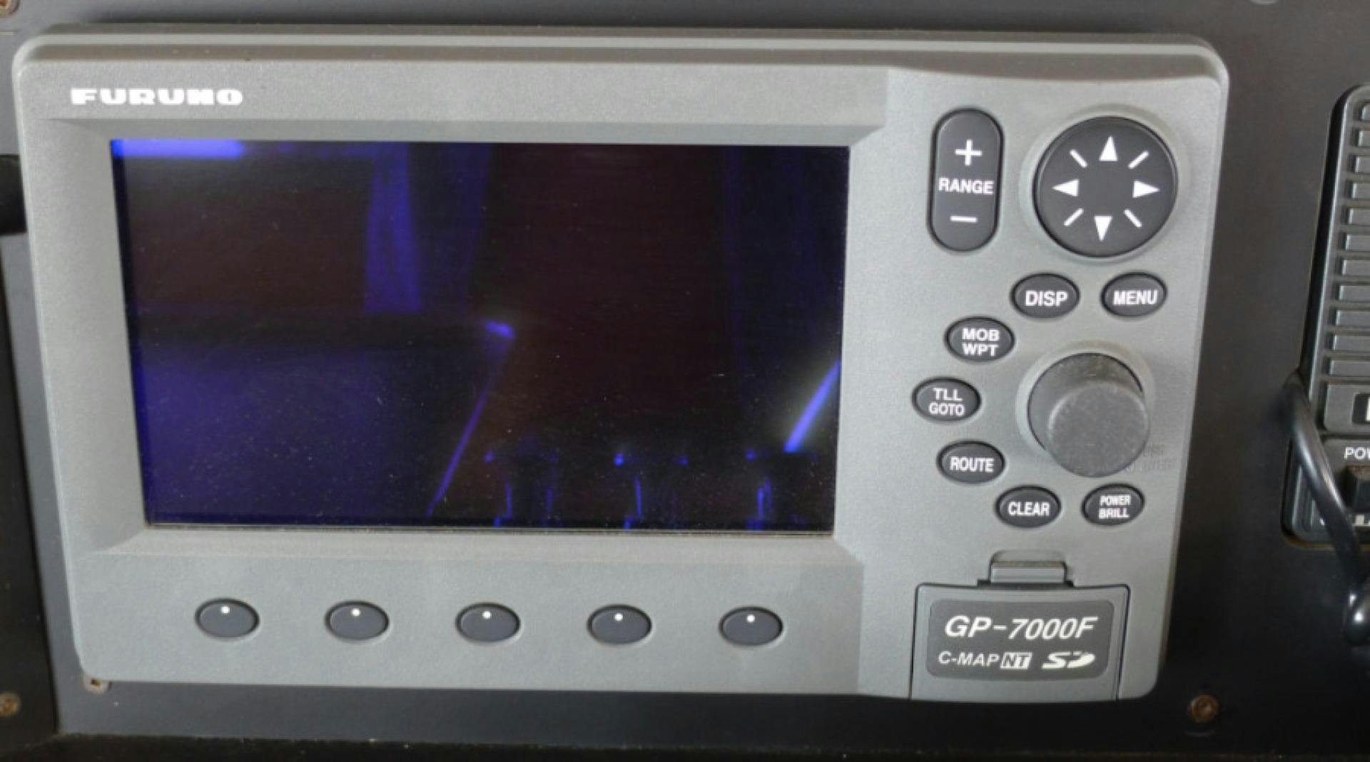 a rectangular electronic device aboard DAKOTA Yacht for Sale