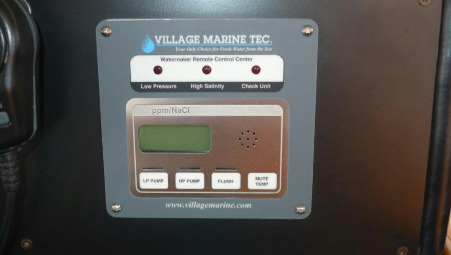 a rectangular electronic device aboard DAKOTA Yacht for Sale