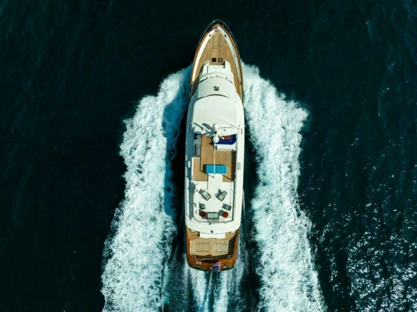 a space shuttle on a snowy surface aboard STARLIGHT Yacht for Sale
