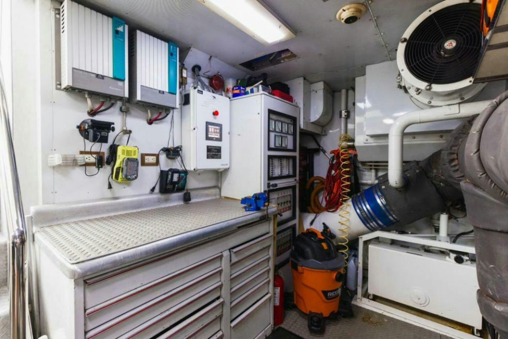 a room with medical equipment aboard STARLIGHT Yacht for Sale