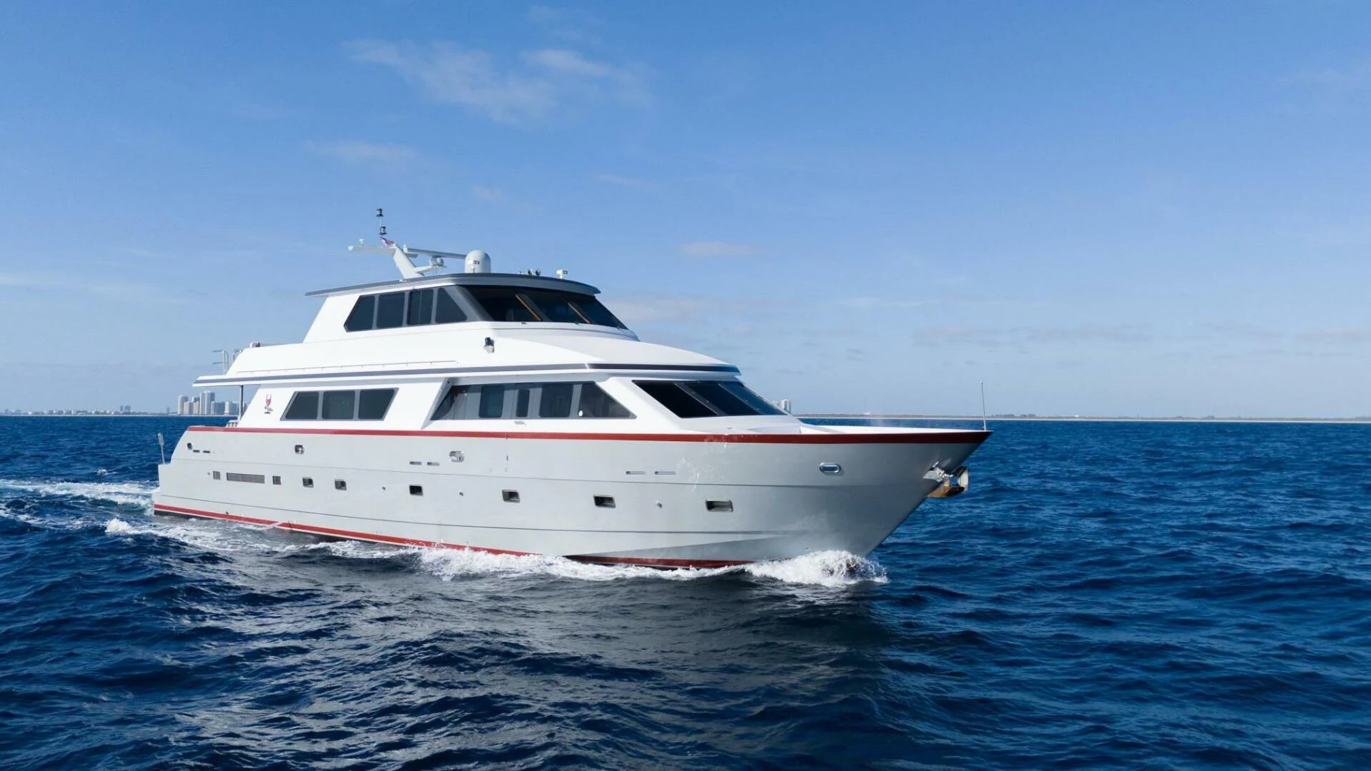 a boat in the water aboard UN WINE Yacht for Sale
