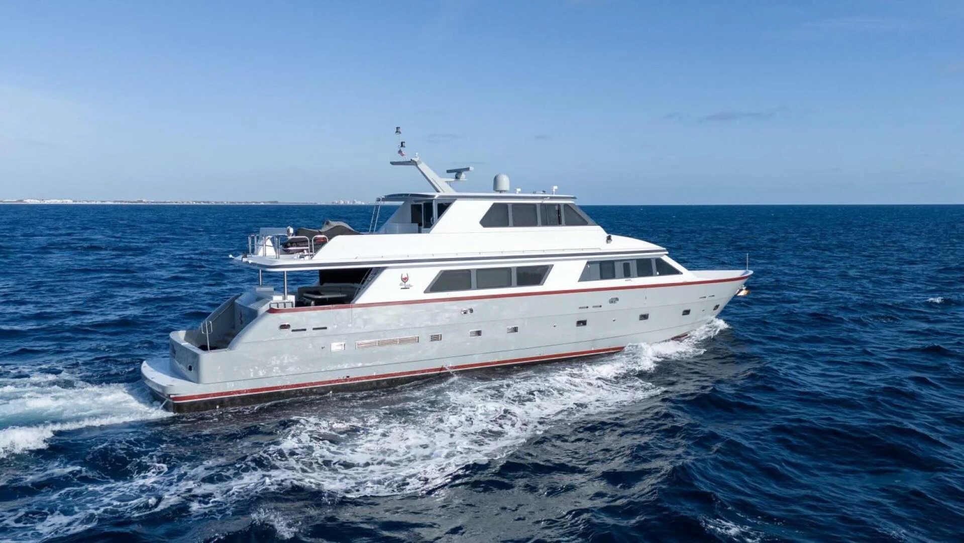 a boat in the water aboard UN WINE Yacht for Sale