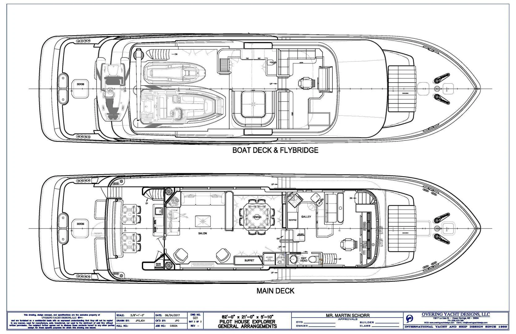 diagram, engineering drawing aboard UNDAUNTED Yacht for Sale
