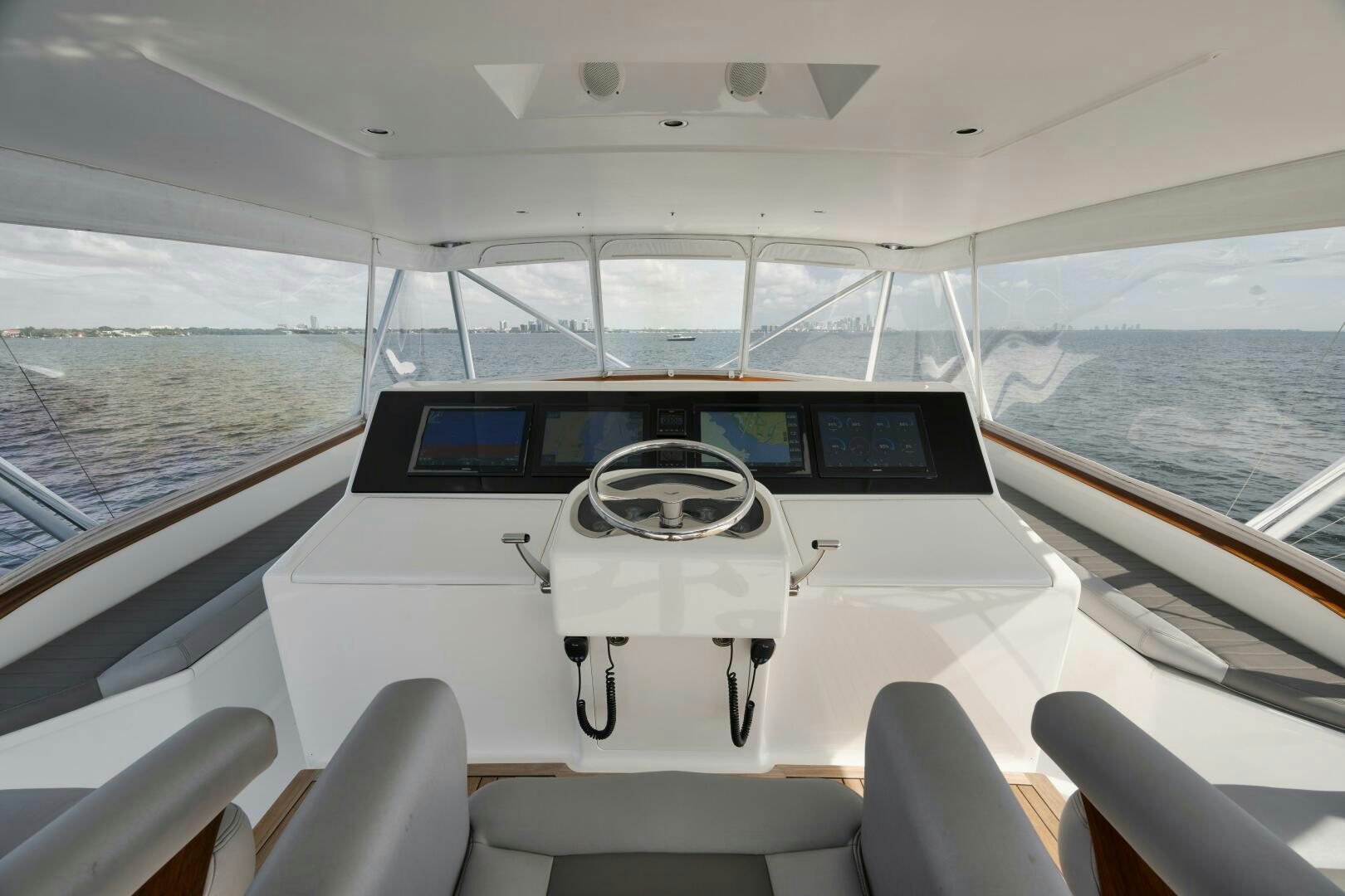 inside of a boat aboard BOXER Yacht for Sale