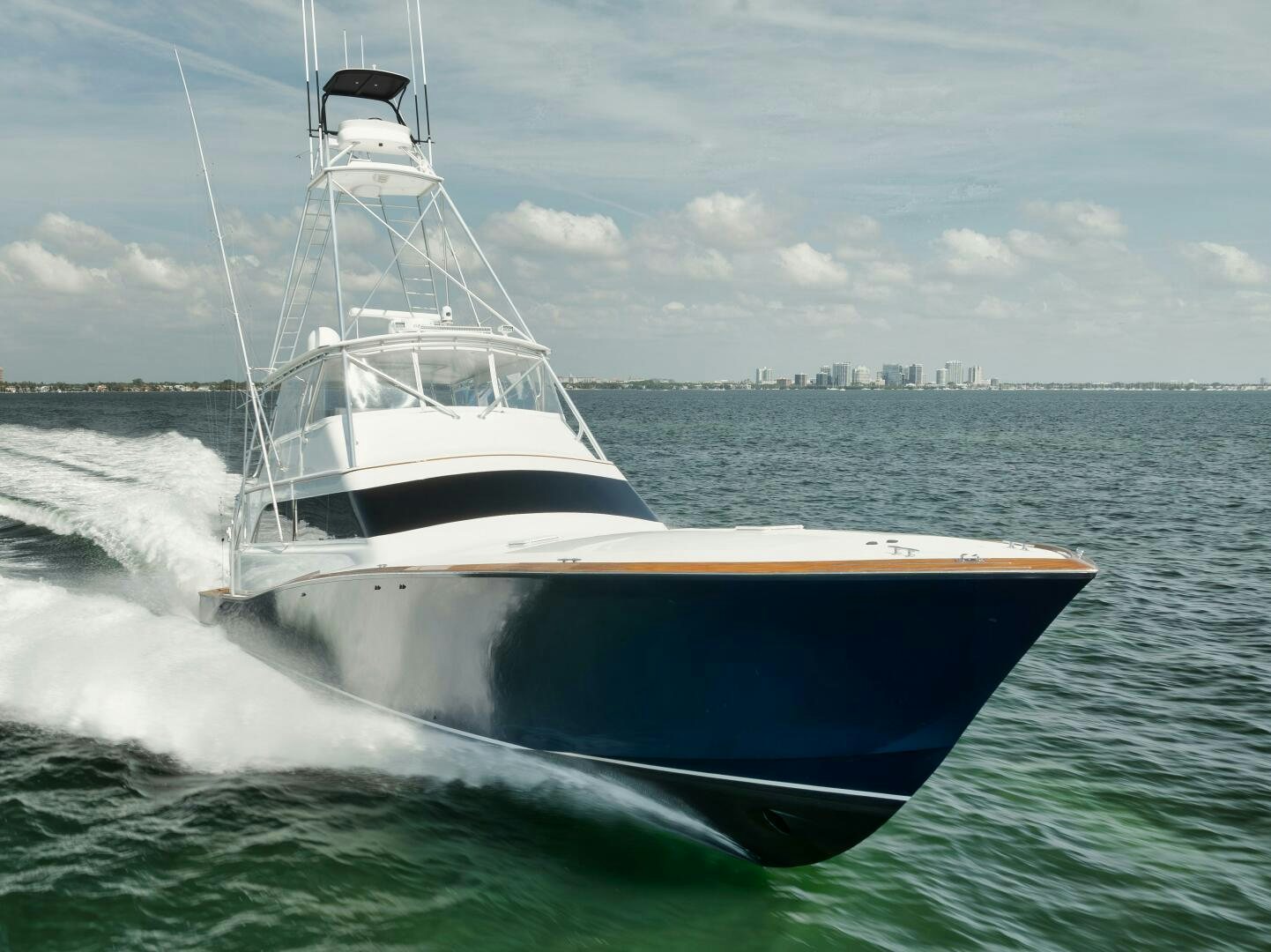 a boat on the water aboard BOXER Yacht for Sale