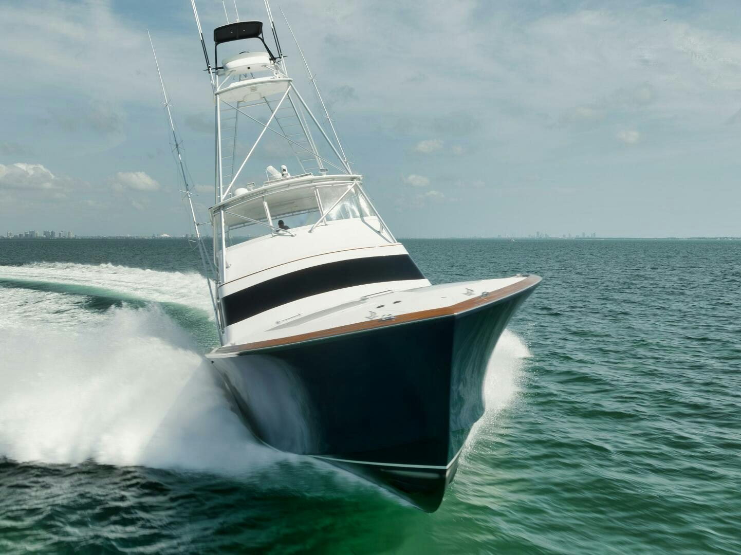 a boat in the water aboard BOXER Yacht for Sale
