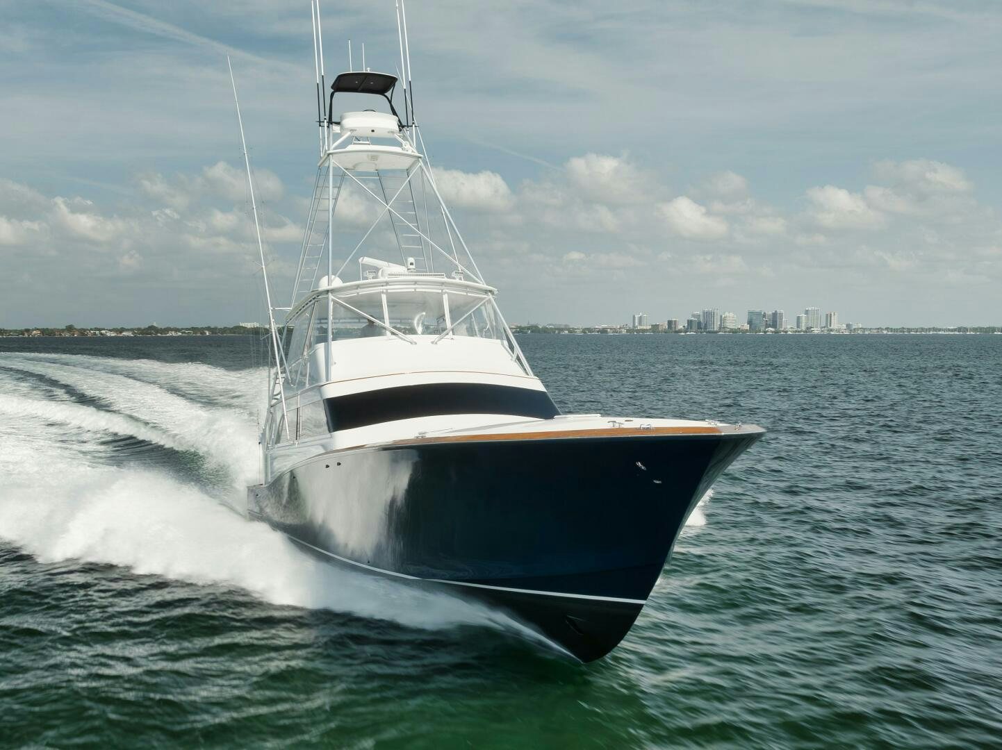 a boat on the water aboard BOXER Yacht for Sale