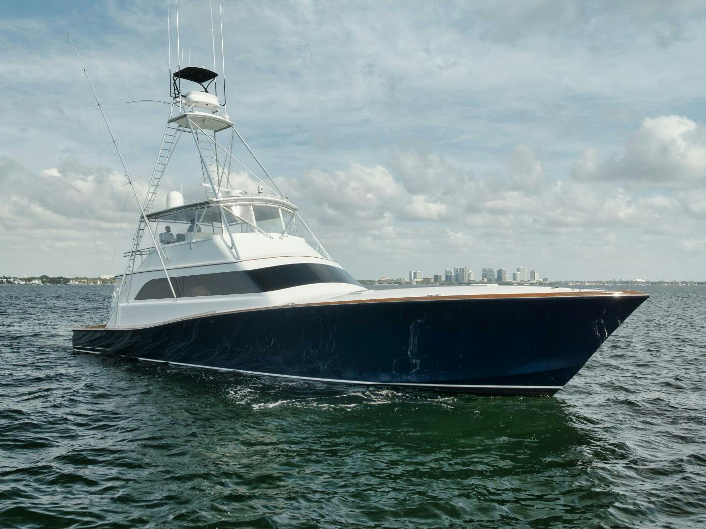 a boat in the water aboard BOXER Yacht for Sale