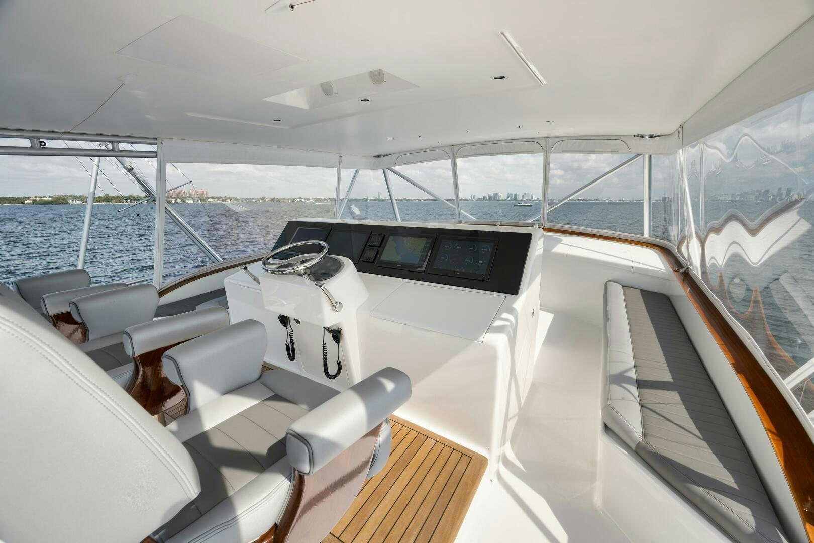 inside of a boat aboard BOXER Yacht for Sale