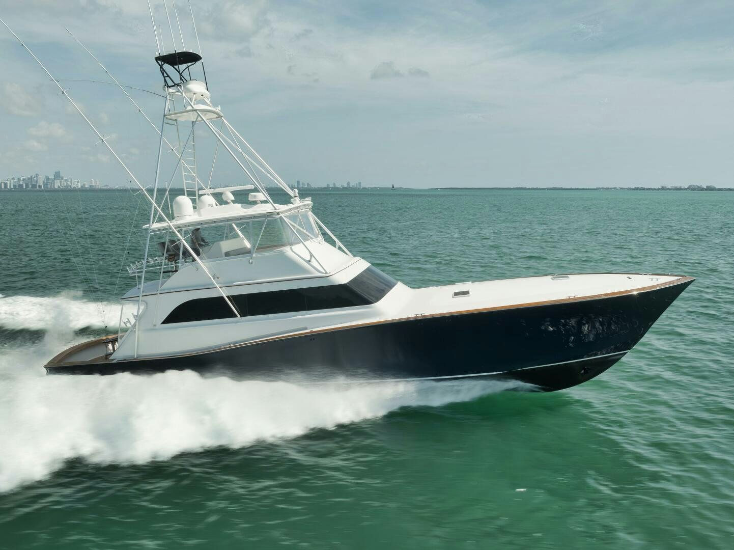 a boat on the water aboard BOXER Yacht for Sale
