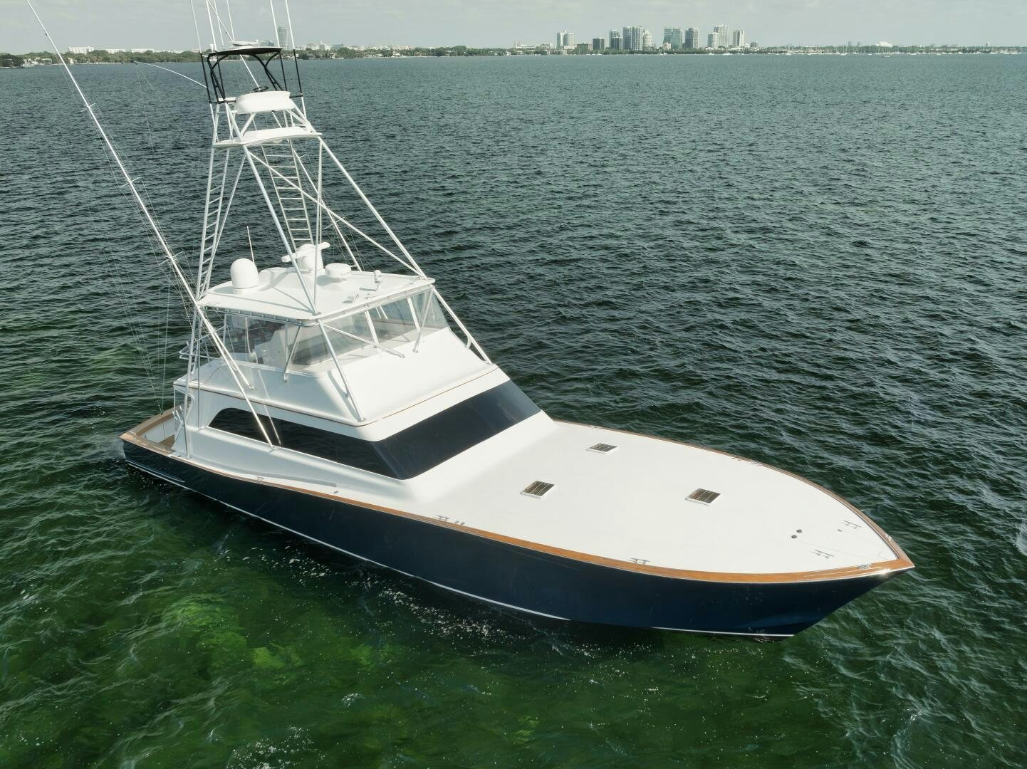 a boat in the water aboard BOXER Yacht for Sale