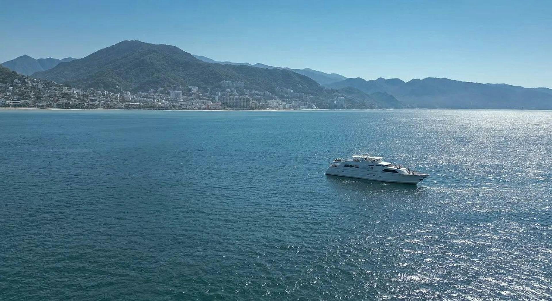 a boat in the water aboard THE BEST DAY Yacht for Sale