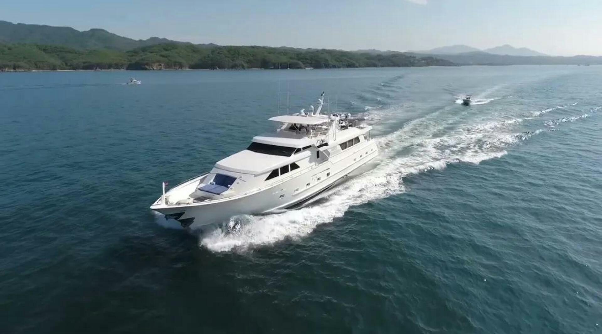a boat on the water aboard THE BEST DAY Yacht for Sale