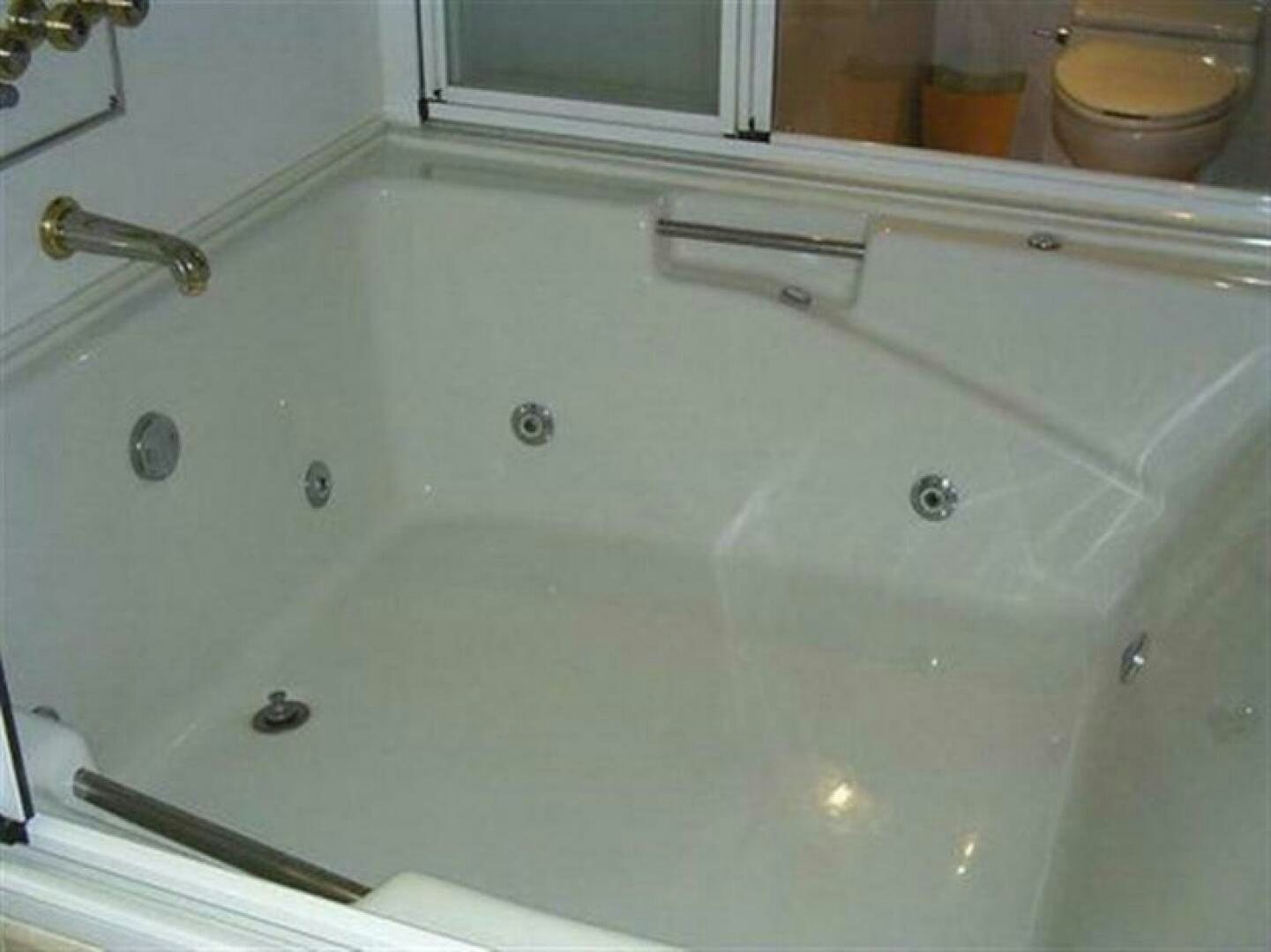 a bathtub with a faucet aboard THE BEST DAY Yacht for Sale