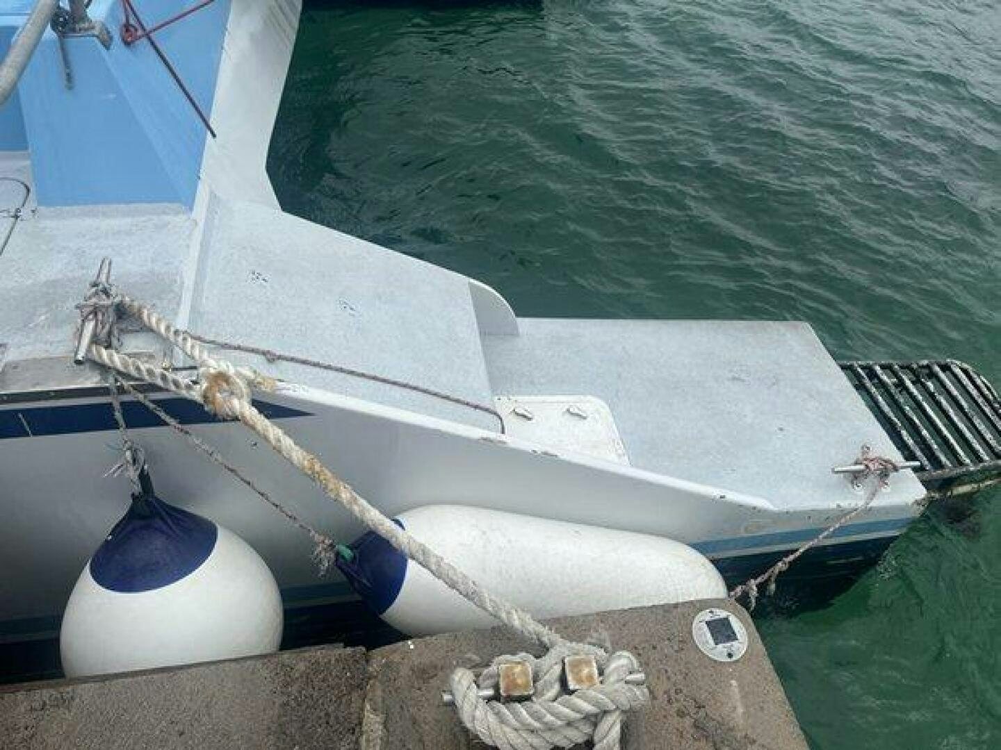 a boat on the water aboard EDGE 2 Yacht for Sale