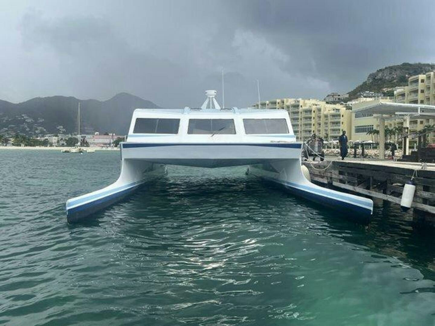 a boat in a body of water aboard EDGE 2 Yacht for Sale