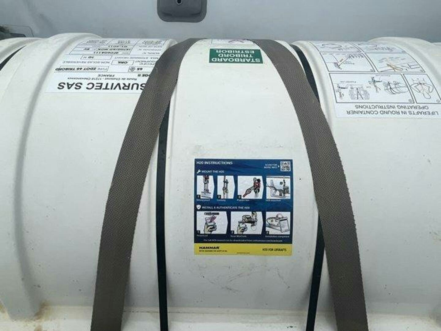 a white electronic device aboard EDGE 2 Yacht for Sale