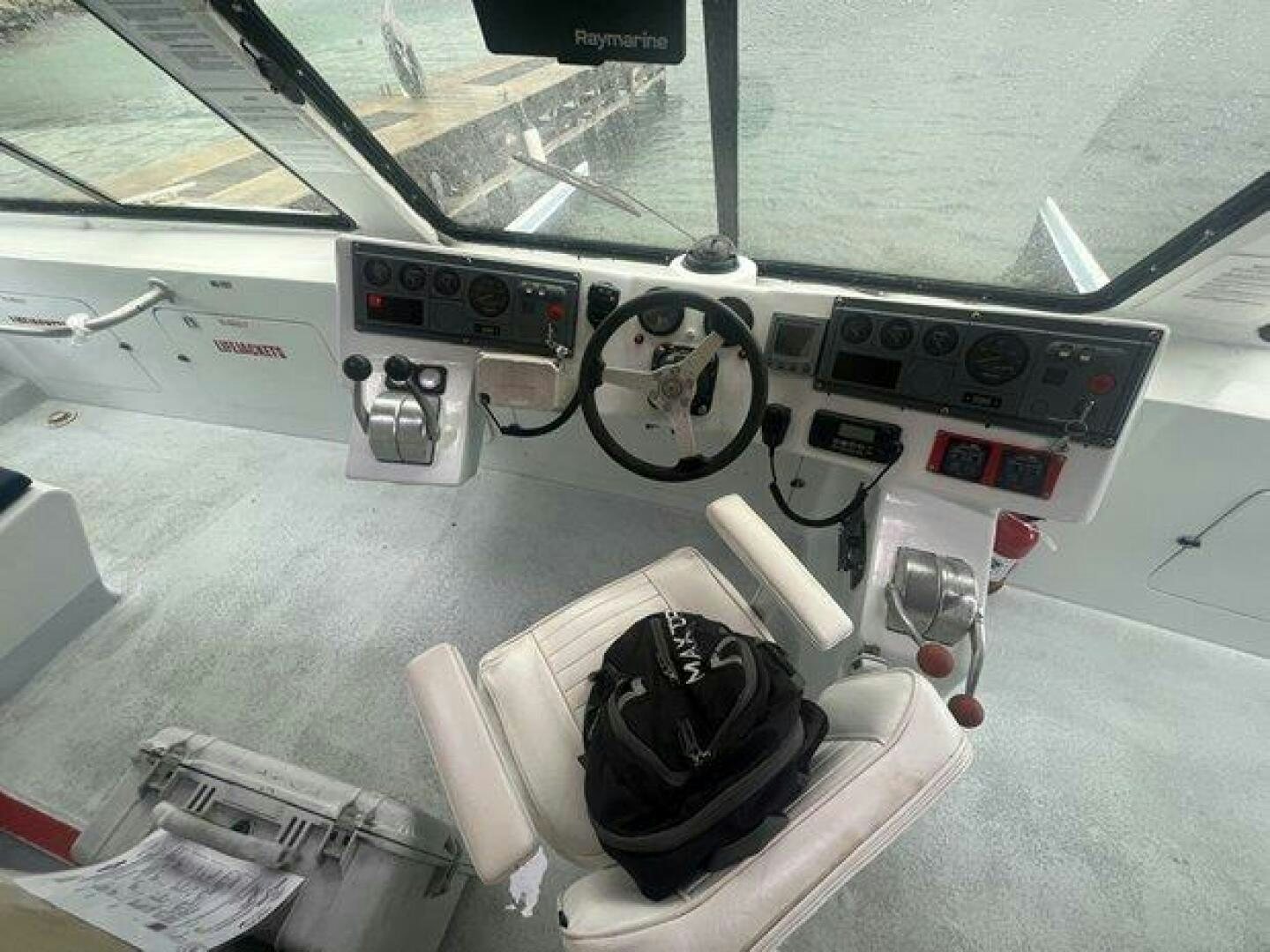 a machine on the counter aboard EDGE 2 Yacht for Sale