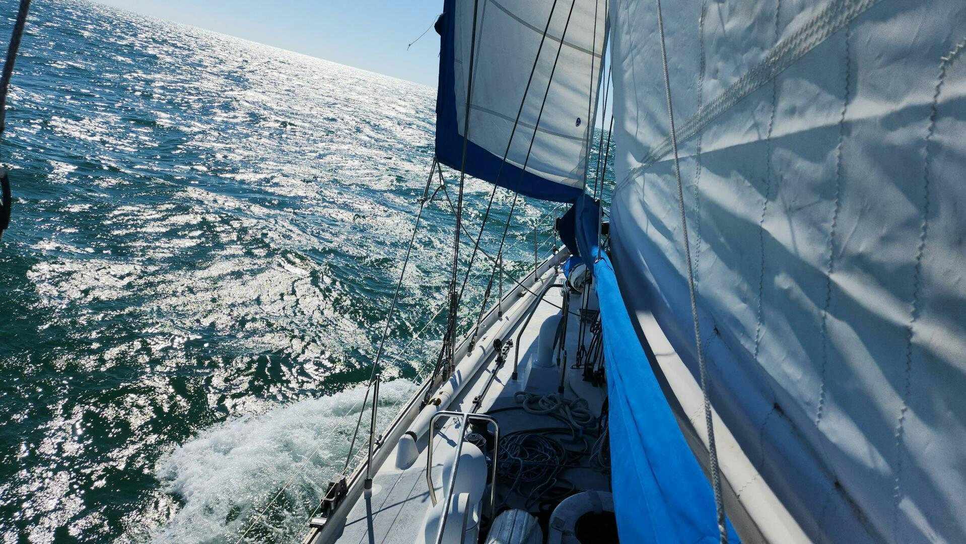 a boat on the water aboard MAYA Yacht for Sale