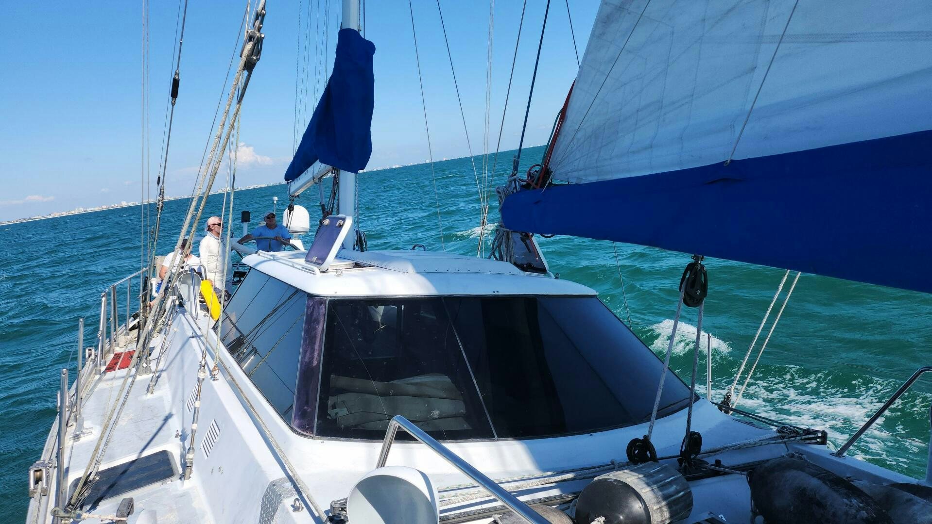 a group of people on a boat aboard MAYA Yacht for Sale