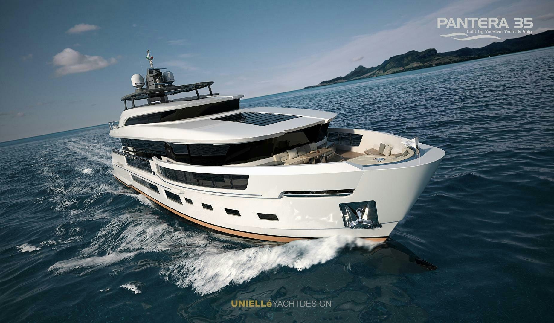 a boat on the water aboard PANTERA 35 Yacht for Sale